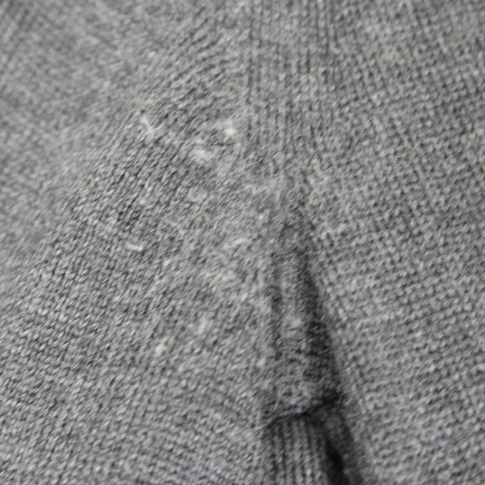 Banana Republic Men‎ Extra Fine Merino Wool V Neck Sweater Dark Gray Size L